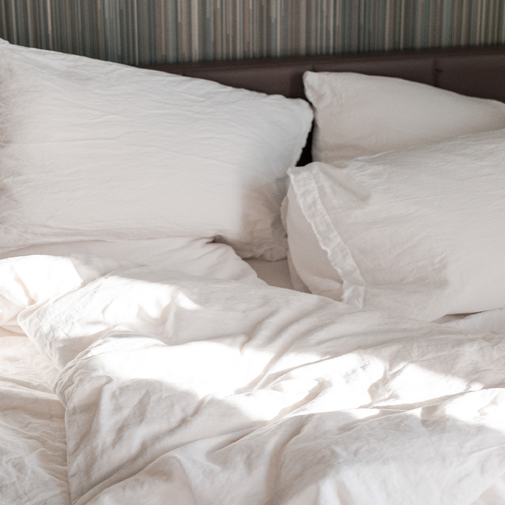 La parure de lit en lin et coton by Gastaldi